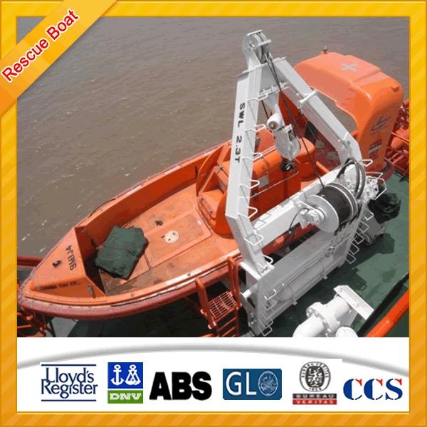 Fiber Glass Type Rescue Boat