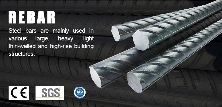 Strong Hrb400 Hrb500 400e 500e 6mm 8mm 10mm 12mm Reinforcing Steel Bars for Building Construction