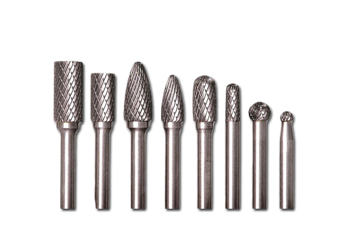 Durable Tungsten Carbide Rotary Burrs Used In Machanical Parts Shaping Grinding