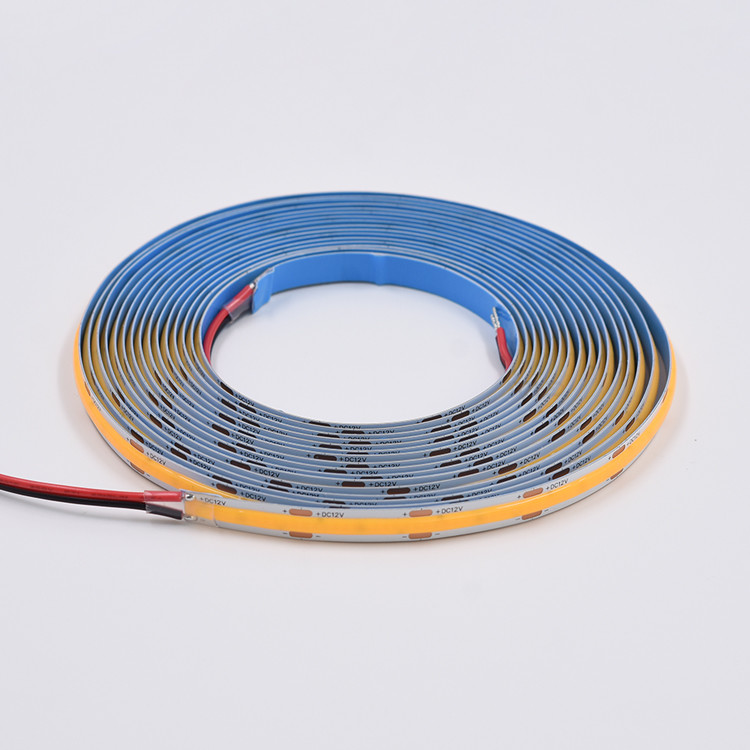 COB LED Tape 480LEDs/m 5M Reel to Reel 10W/M CRI90+ LED Strip for Lighting Project