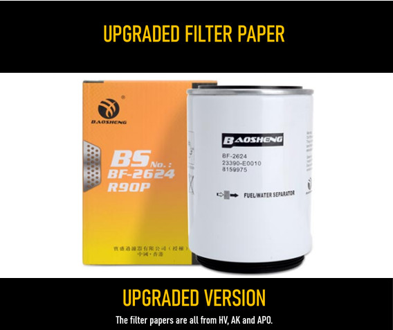 Stainless Steel Oil And Water Separator Filter 8159975 P551852
