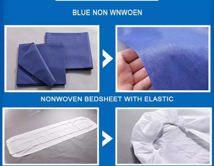Wood Pulp Disposable Bed Sheets Roll For Medical Examination