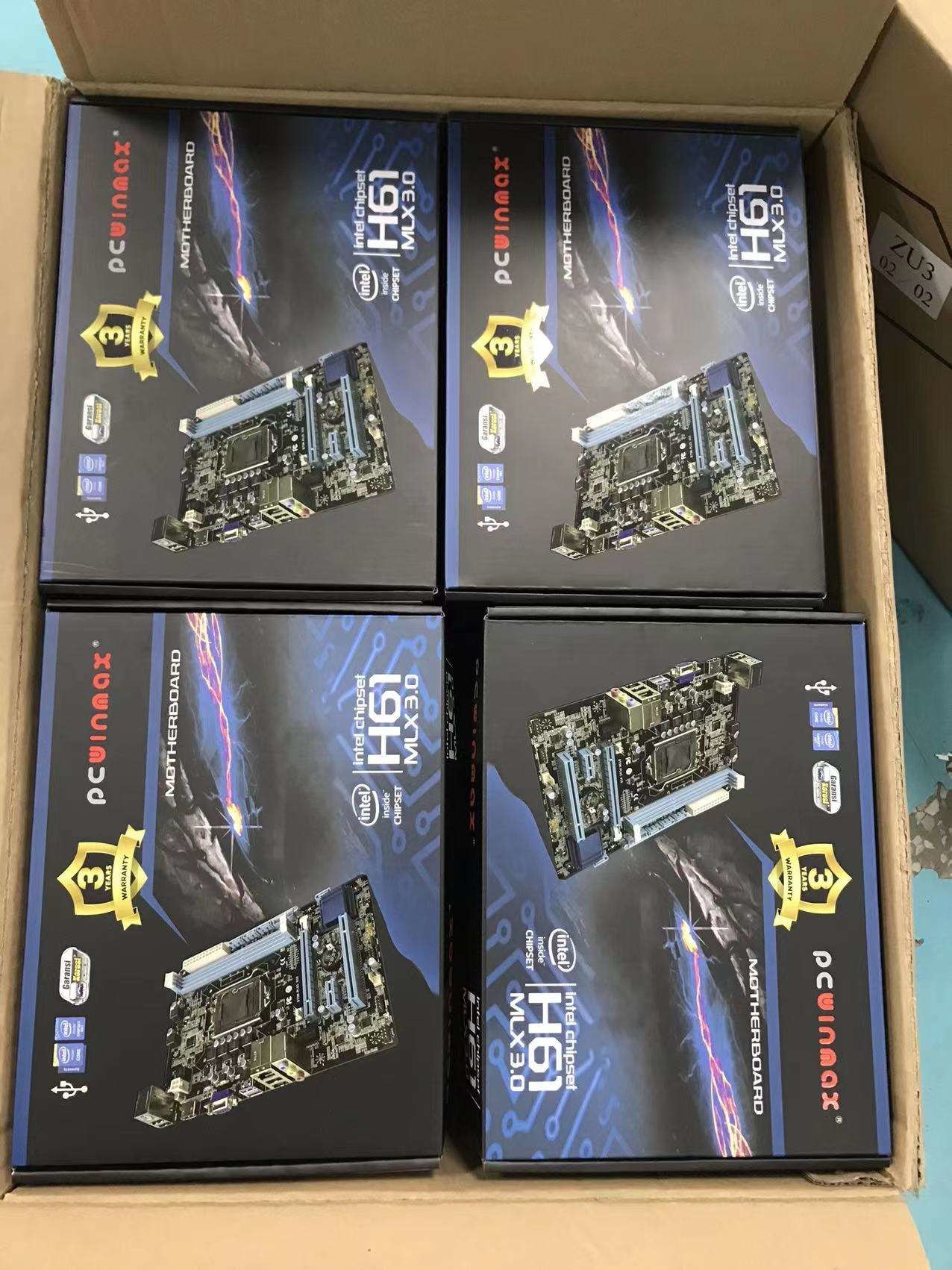H61 MXL3.0 USB 3.0 H61 MXL H61 BC Main Board Support Intel And Design Logo