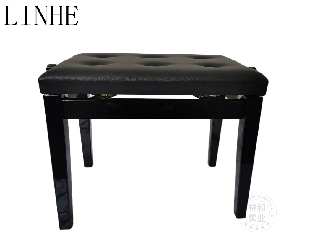 best price wholesale standard artist piano wholesale bench Black Piano Pedal Extender Bench for Kids with 2 Pedals Adjus