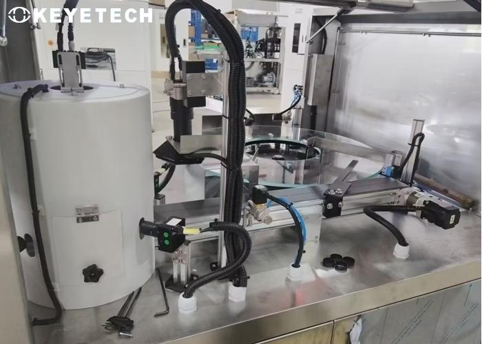 8-Camera AI Vision Dairy Container Inspector: Precision Redefined