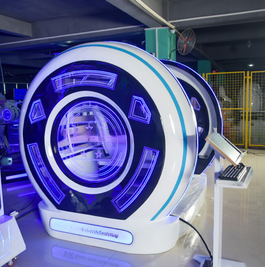 Dreamland Factory Price 2 seats 9D VR Cinema Egg Chair Equipment Virtual Reality Simulator Game Machine