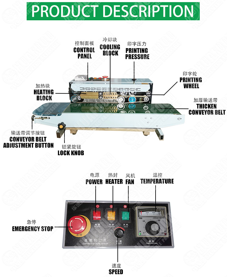 Automatic super calibre induction aluminum foil sealing machine/top sealing/high speed