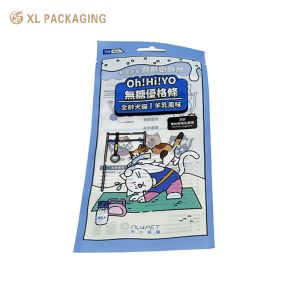 XL Packaging Custom Paper Sticker Biodegradable Matte Ziplock Packaging Bag Resealable Poly Plastic Zip Lock Bags With Logo
