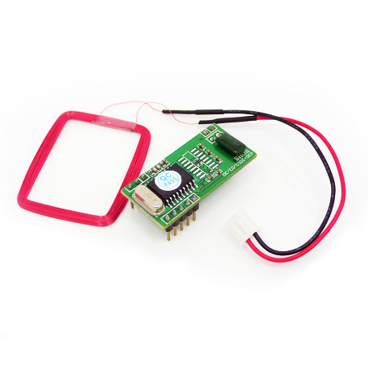 id card reader board for EM4200 TK4100 card PCBA UART RS232 wg26/34