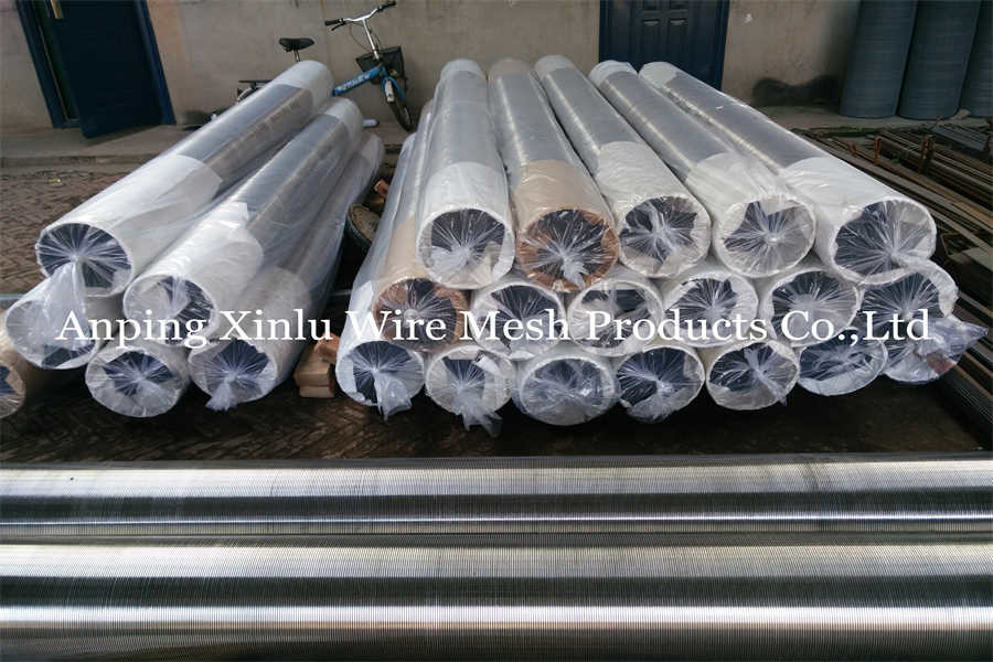 304 Stainless Steel Sand Control Screens Johnson Wire Wrapping 2900mm Length