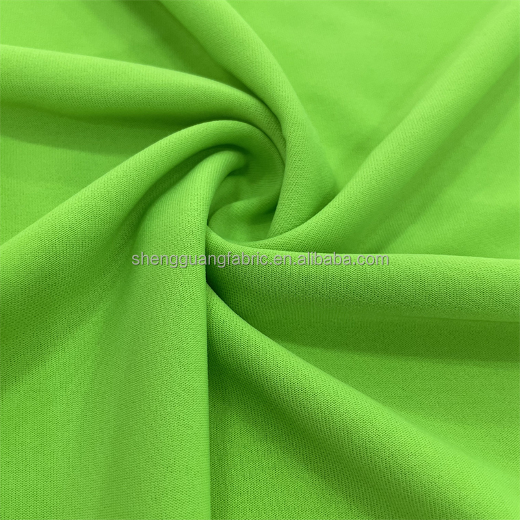 Factory supply jersey baseball cover and cup cover fabric 100% polyester fabric
