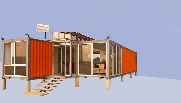 Galvanized 3m 4m 6m 20ft Flat Pack Mobile Storage Portable Foldable Self Storage Container for Space Efficiency