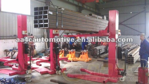 AA4C Hydraulic mobile movable  single post car lift auto hoist vehicle ramp AASP-YY2.5E