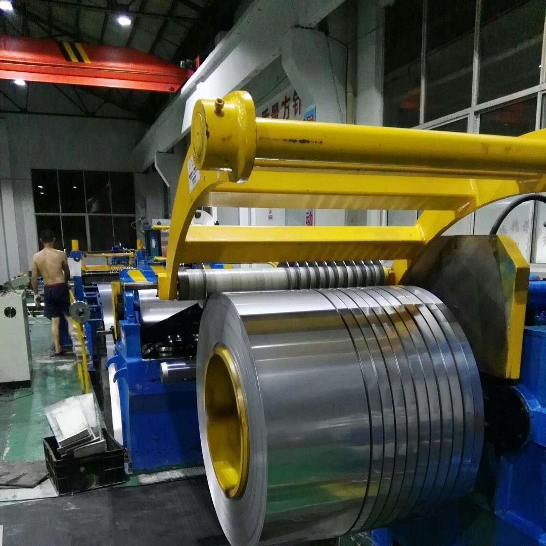 Cold Rolled Bright Stainless Steel Strip SS Strip Band 0.1 - 2.0mm Thickness Width 3 - 600mm