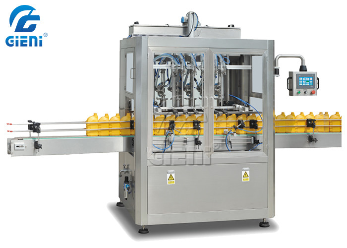 Servo Household Product Filling Machine 200ML Bleach Filling Machine PLC Control