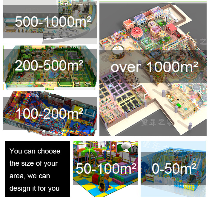 Professional Kids Indoor Playground Equipment Indoor Play Areas 500 M²