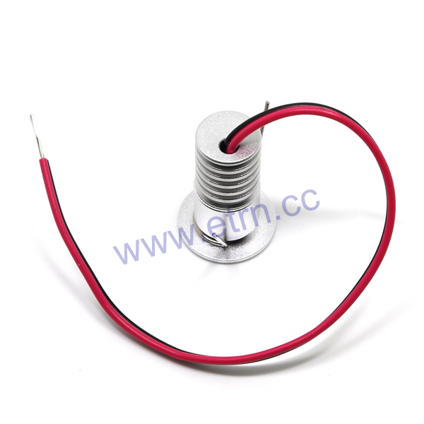 Newest 2W DC3.0-3.4V Round Super MINI LED Downlights Cabinet Light Spotlights Buried Light