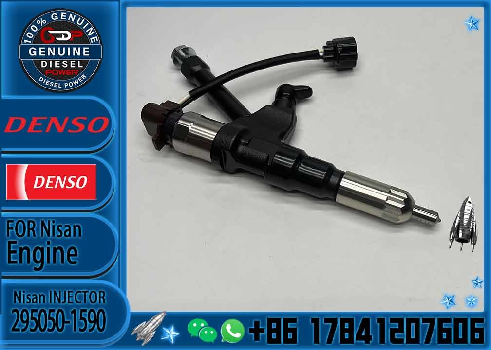 Hot Sale Diesel Fuel Injector 23670-E0590 Common Rail Injector Assembly 295050-1590 For Engine P11