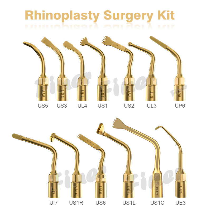25KHz Piezo Bone Surgery Tips For Sinus Lifting Tooth Extraction Periodontal Surgery