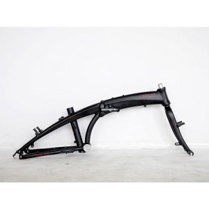 Bicycle Frame OEM Customized Folding Ebike Frame 2900g Gloss Surface Processing
