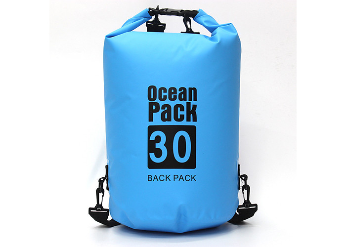 Roll Top 10 Liter Dry Bag Backpack Small Waterproof For Camping