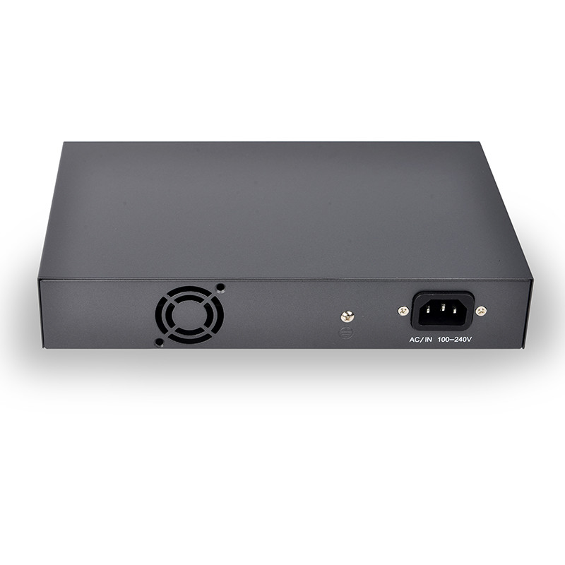 full metal case 8 ports 100Mbps IEEE 802.3af/a standard 96W power backplane bandwidth 2.0 Gbps uplink port POE switch