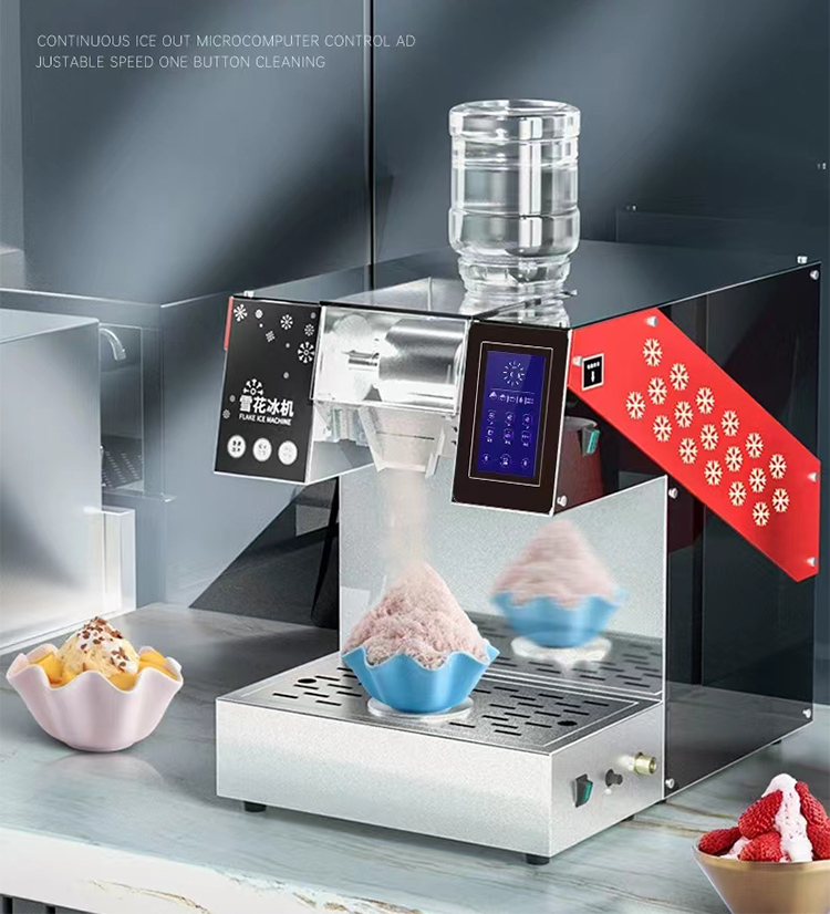 392*650*650mm Snow Flake Ice Making Machine The Perfect Ice Maker for End Restaurants