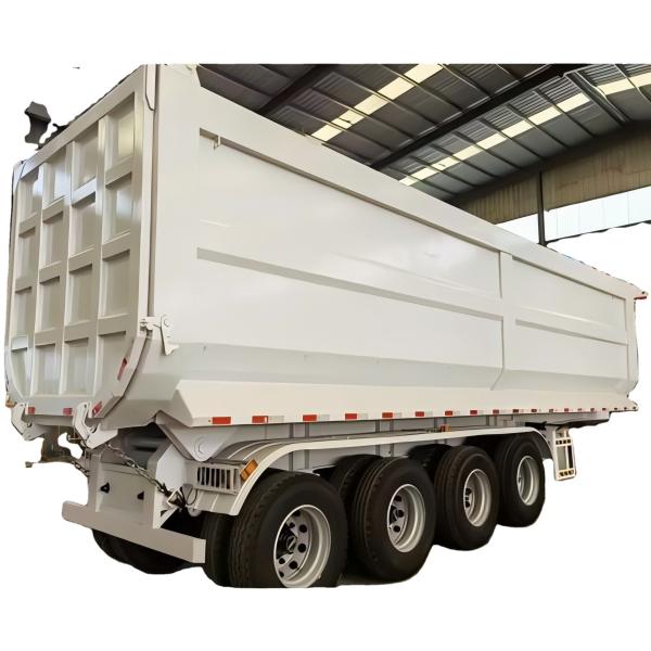 Chinese good quality manufacture Tri axle Heavy Duty Load 60--80T Side Hydraulic