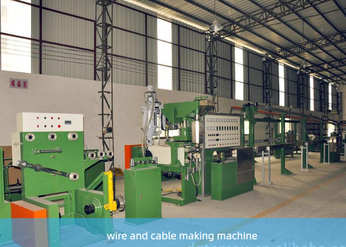 SGS 11kw Headphone PVC Wire Coating Machine Wire Production Line