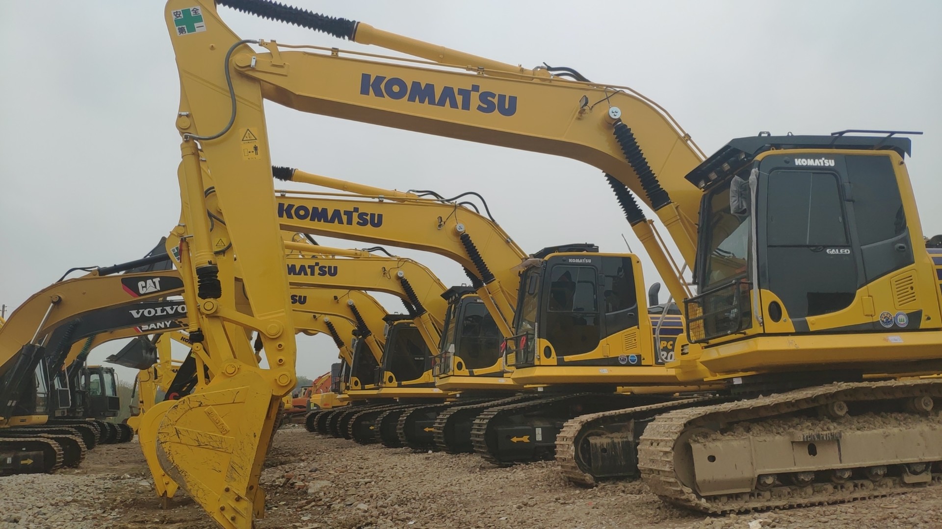 Large Size PC450-8 Used Komatsu Excavators