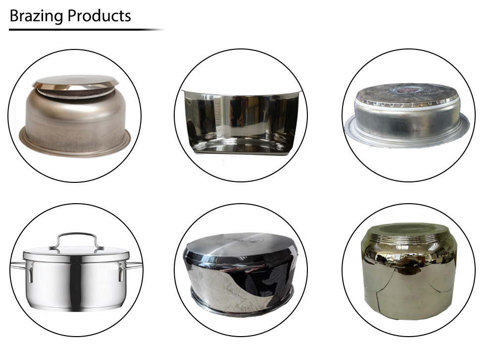 Industrial Heating Induction Brazing Machine Automatic For Cookware