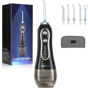 China OEM Rechargeable Ultrasonic Water Flosser With Detachable Reservoir on sale