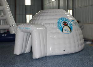 China Mini Inflatable Igloo Tent / Blow Up Igloo Tent Playhouse For Rental on sale