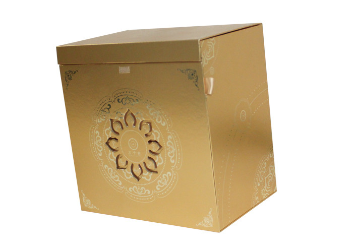 Customized Paper Drawer Box With Cover Rigid Packaging Box