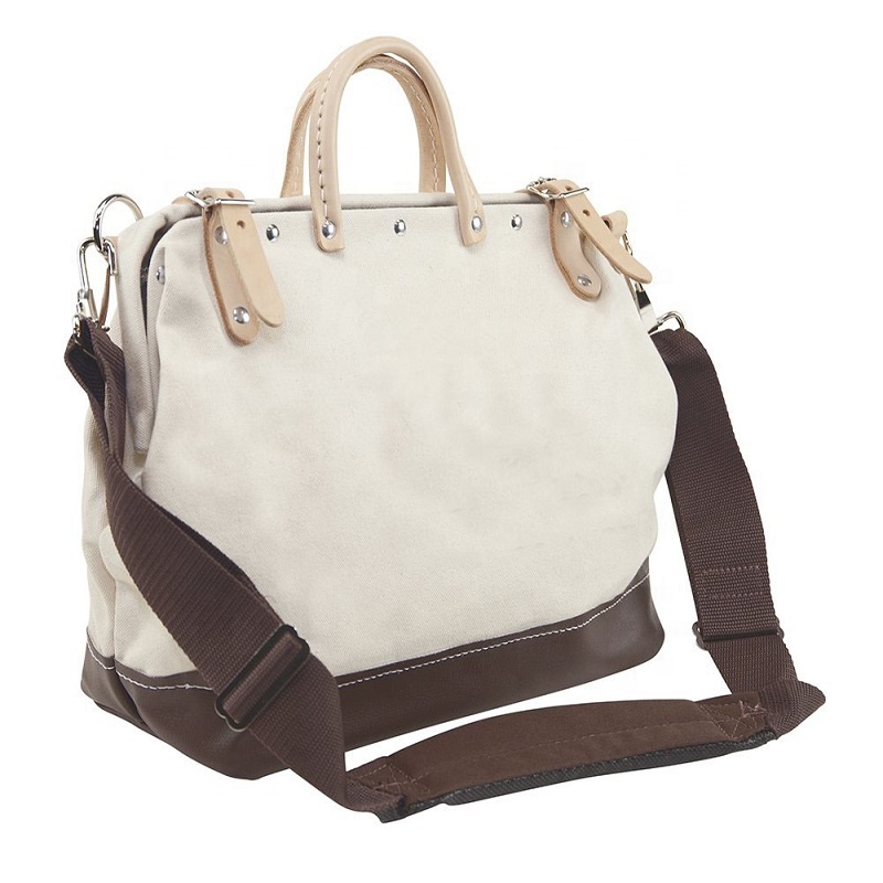 Vintage Multifunctional Canvas Messenger Bag Crossbody Cycling Applied
