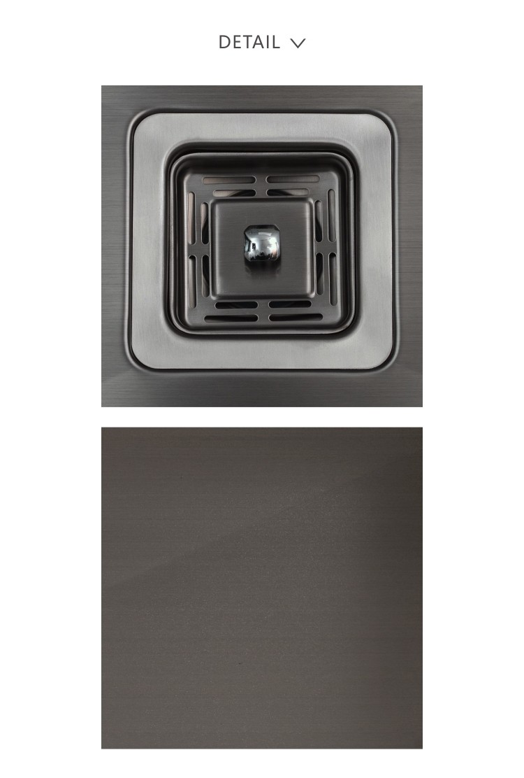 36 Drop In Workstation Sink , 50 50 2 Bowl Undermount kitchen Sink 16 Gauge Black