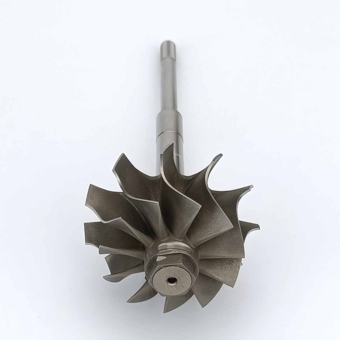 MS-TECH Turbo T2 Turbine Wheel Shaft 435257-0001 435257-0002 435257-0004 Ind 53mm Exd 41.73mm Blades11