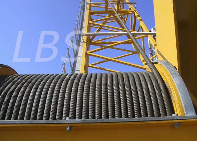 Steel Q355D Cold-resistant Material Cable Winding Drum Main Components Of Tower Crane Main Components Of Tower Crane