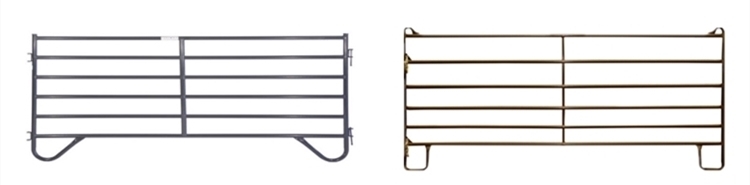 Metal Cattle / Horse Fence Panels / Portable Corral Panels Corrosion Resistant