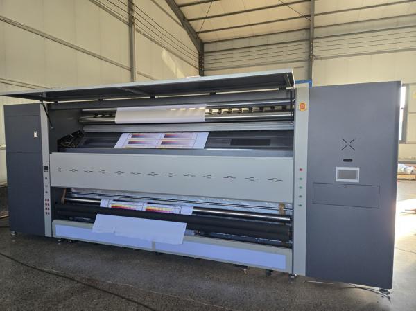 Multicolor 8 Color Pass High Speed Flag Printing Machine 360x1800 Dpi 4 Pass 720