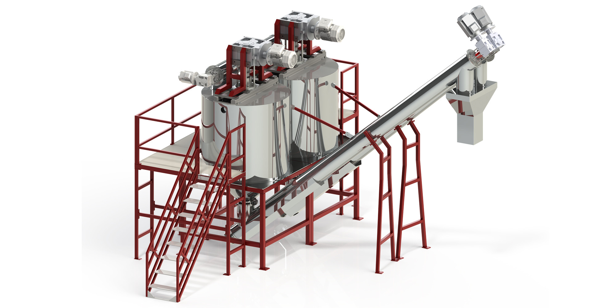 Automatic PET Recycling Line 500KG / H Product Capacity 105KW Installation Power