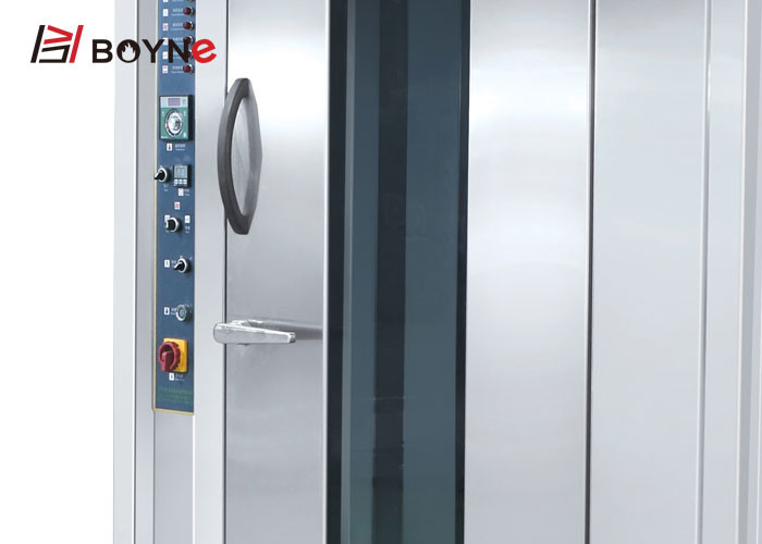 Rotary Furnace Energy Saving 16 Trays Electric Control System Use For Commercial Kitchen