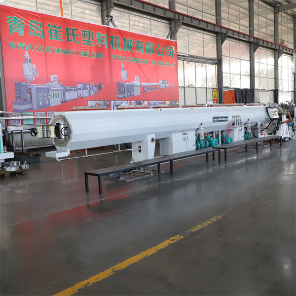 High Efficiency Plastic Pipe Making Machine with High Automation