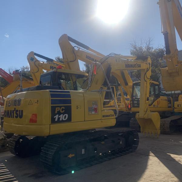 Japan Original Used Excavator 11t in Good Condition for Used Komatsu PC110