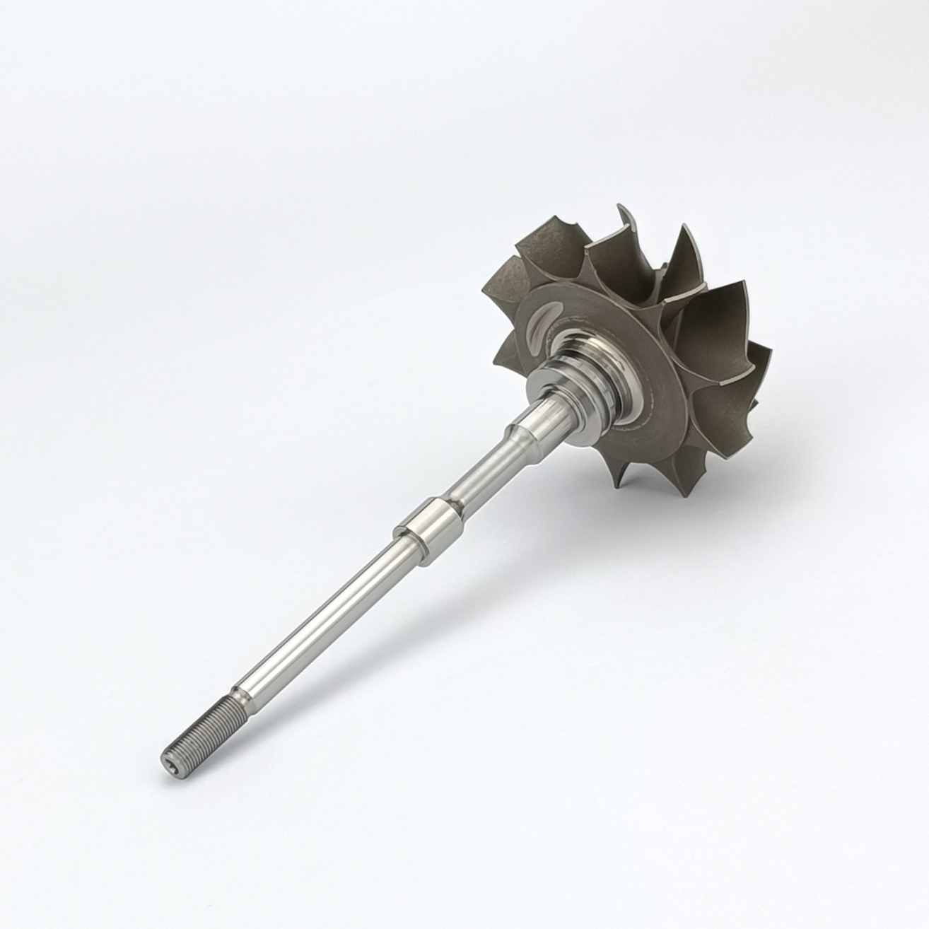 MS-TECH Turbo CT10 Turbine Wheel Shaft 17201-36010 Fit Turbos Ind 48.9mm Exd 41.2mm Blades 10