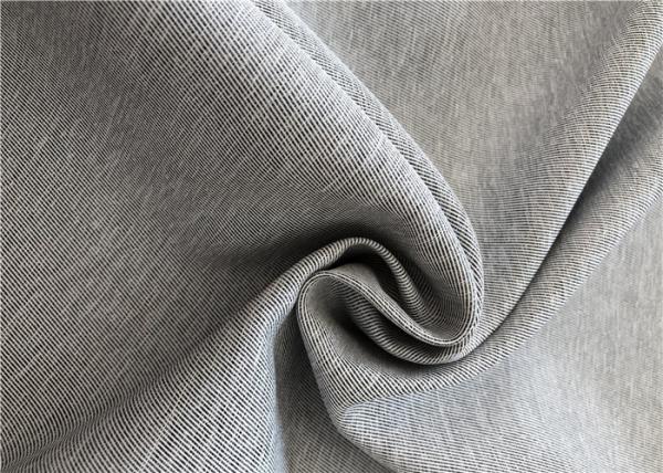 3-3 Twill Cationic Fabric Weft Stretch Two Tone Look Coating Breathable Woven
