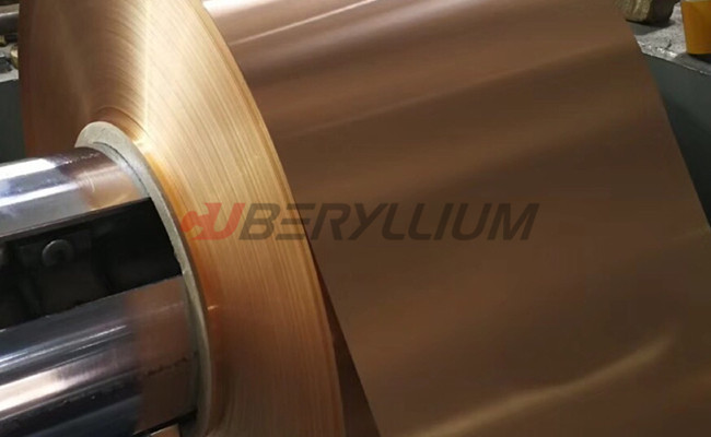 C17500 CDA 175 Cobalt Beryllium Copper Alloys For Switch Parts Spring Connectors
