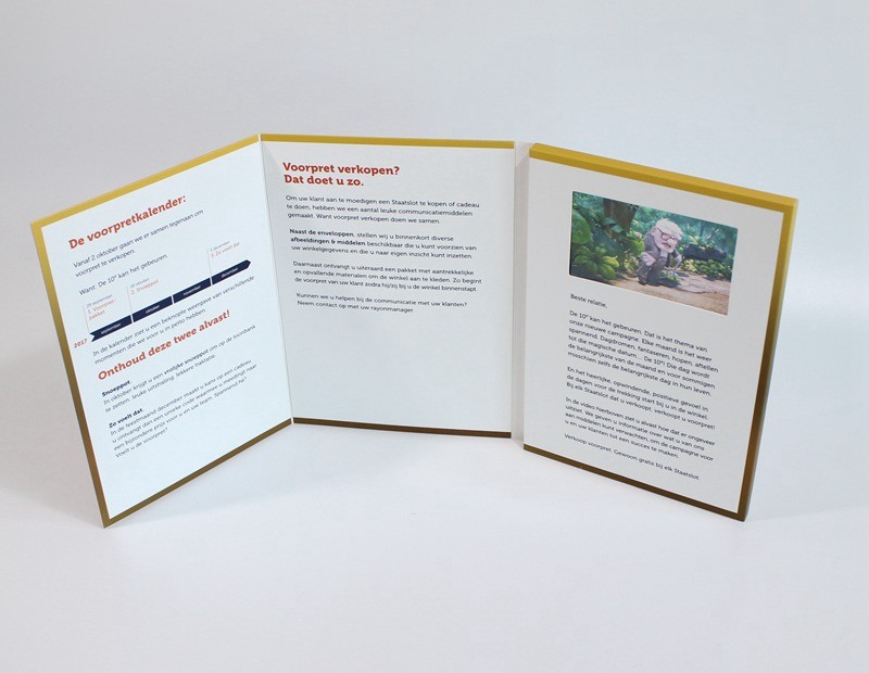 Hardcover 7 Inch LCD Video Brochure Business Gift Custom Printing video pack gift box