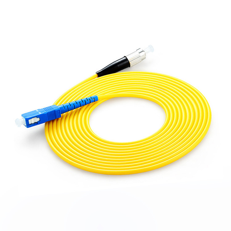 Telecom Pigtail Jumper Multimode Duplex Fiber Optic Patch Cord