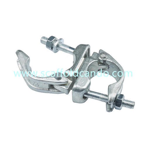  BS1139 Scaffolding drop forged galvanized double coupler, swivel coupler, putlog clamp, girder clamp, BRC clamp for sale Manufactures